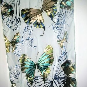 Dana Herbert 100% silk scarf, handmade in Portland